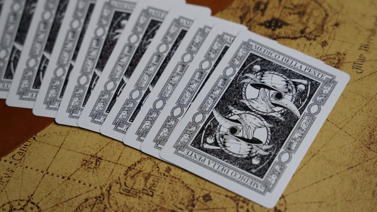 Plague Doctor Playing Cards | VEIL Edition (OCT) Monthly Deck Drop 15%off)