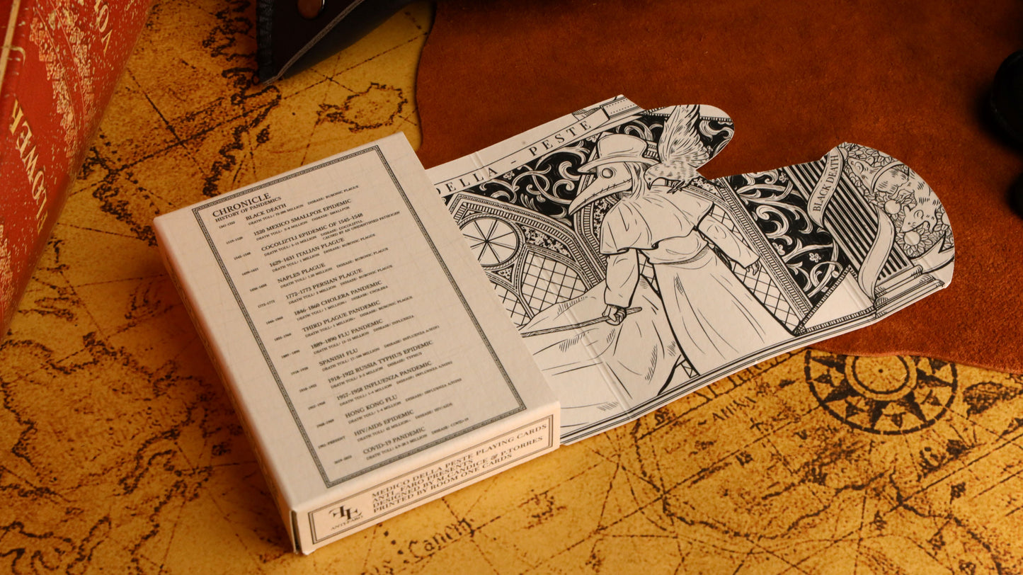 Plague Doctor Playing Cards | VEIL Edition (OCT) Monthly Deck Drop 15%off)