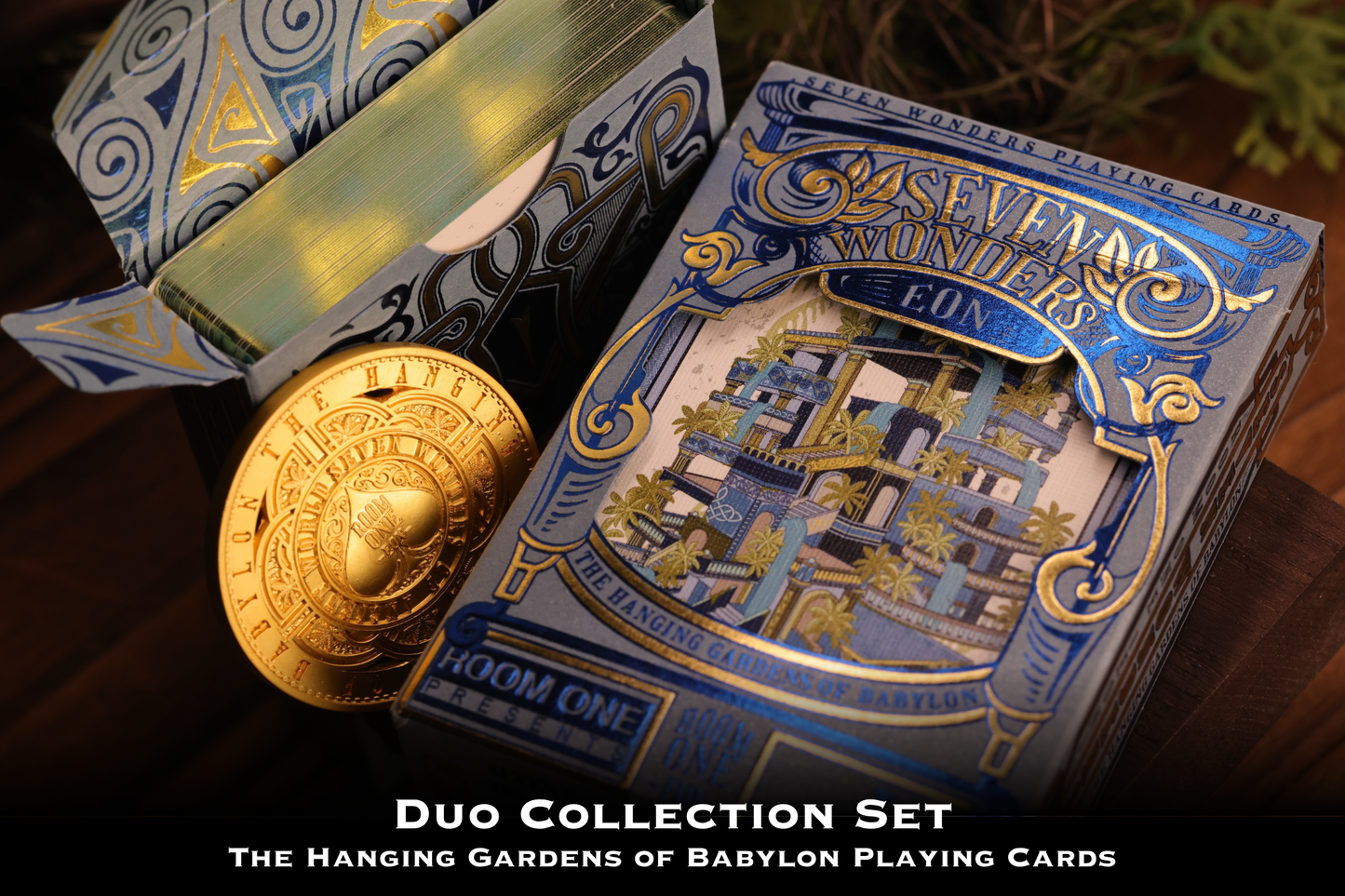 The Hanging Gardens of Babylon Playing Cards | Duo Collection Set