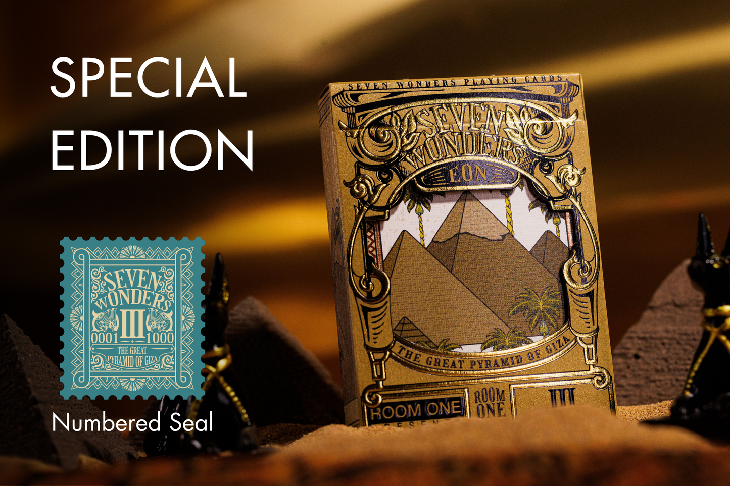 (PREORDER) The Great Pyramid of Giza Playing Cards - Duo Collection Set