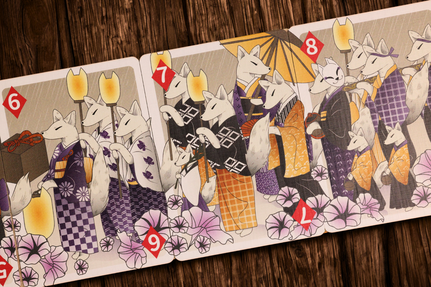 The Fox's Wedding Playing Cards | SHINTO Edition (Vanishing Box)