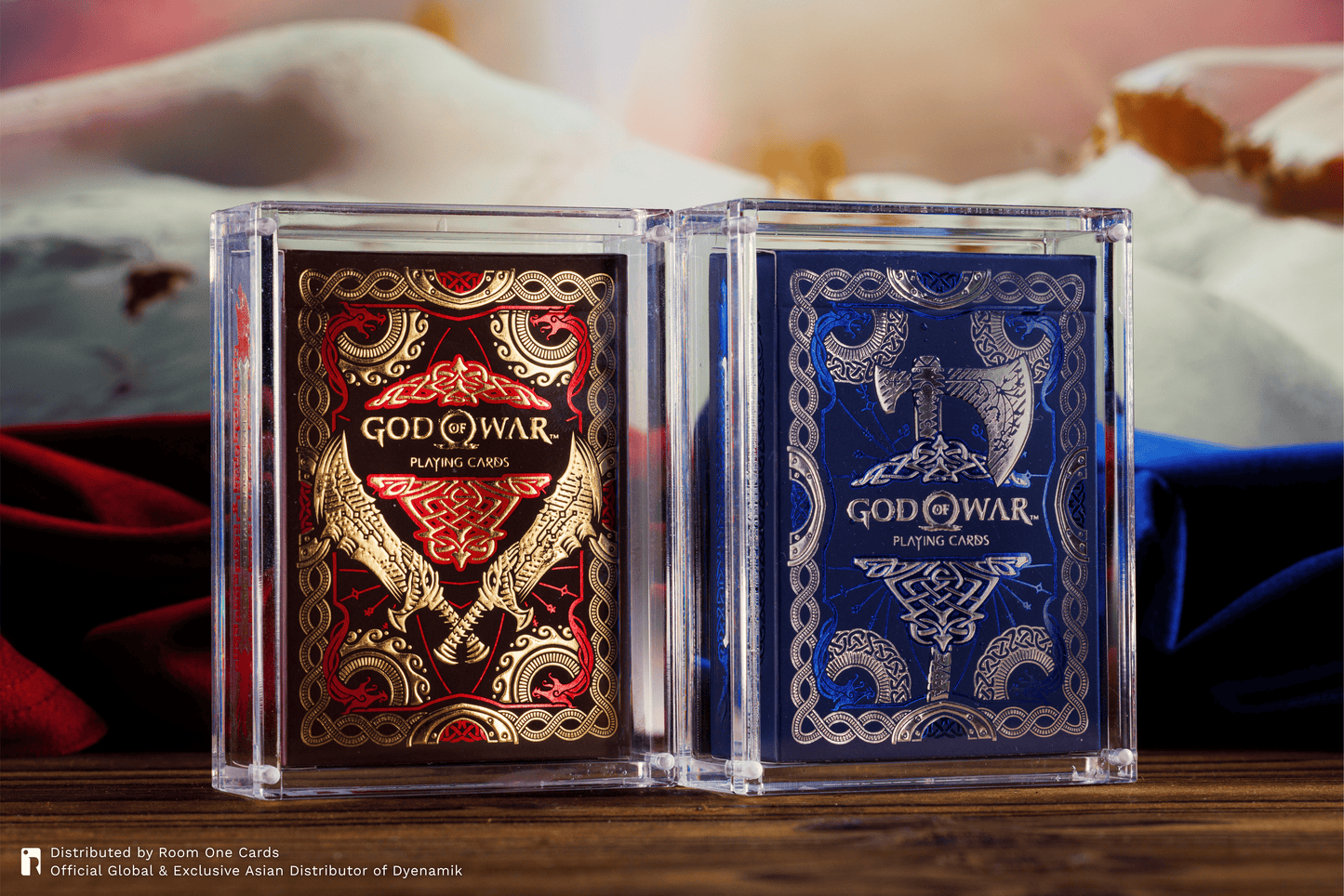 God of War Playing Cards - Blades of Chaos Edition