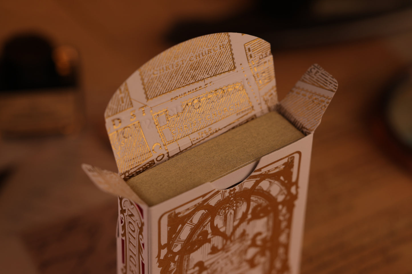 Castling Edition Tuck ox Interior and Card Edge Printing