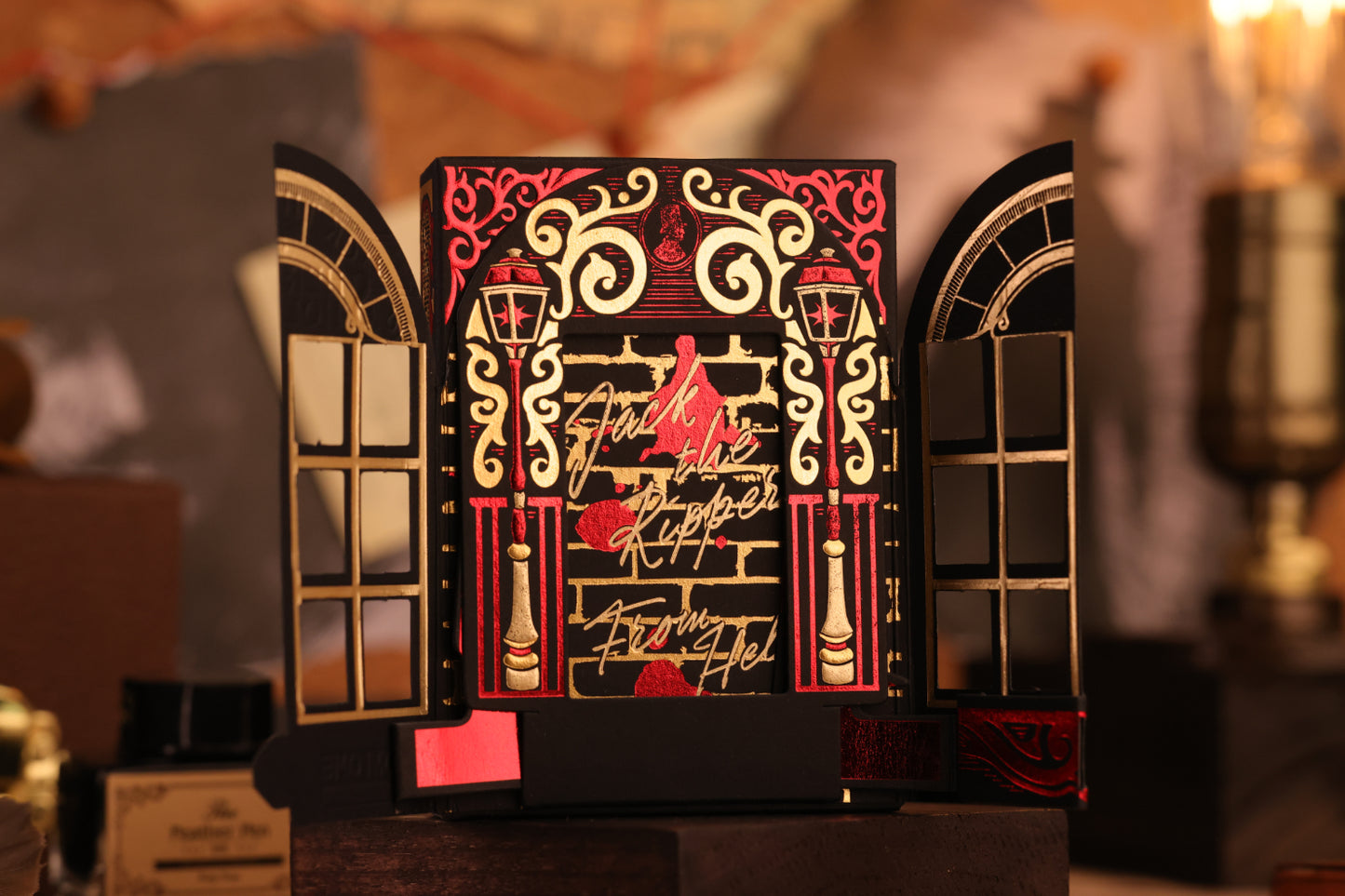 Checkmate Edition Vanishing Shadow Tuck Box Opened