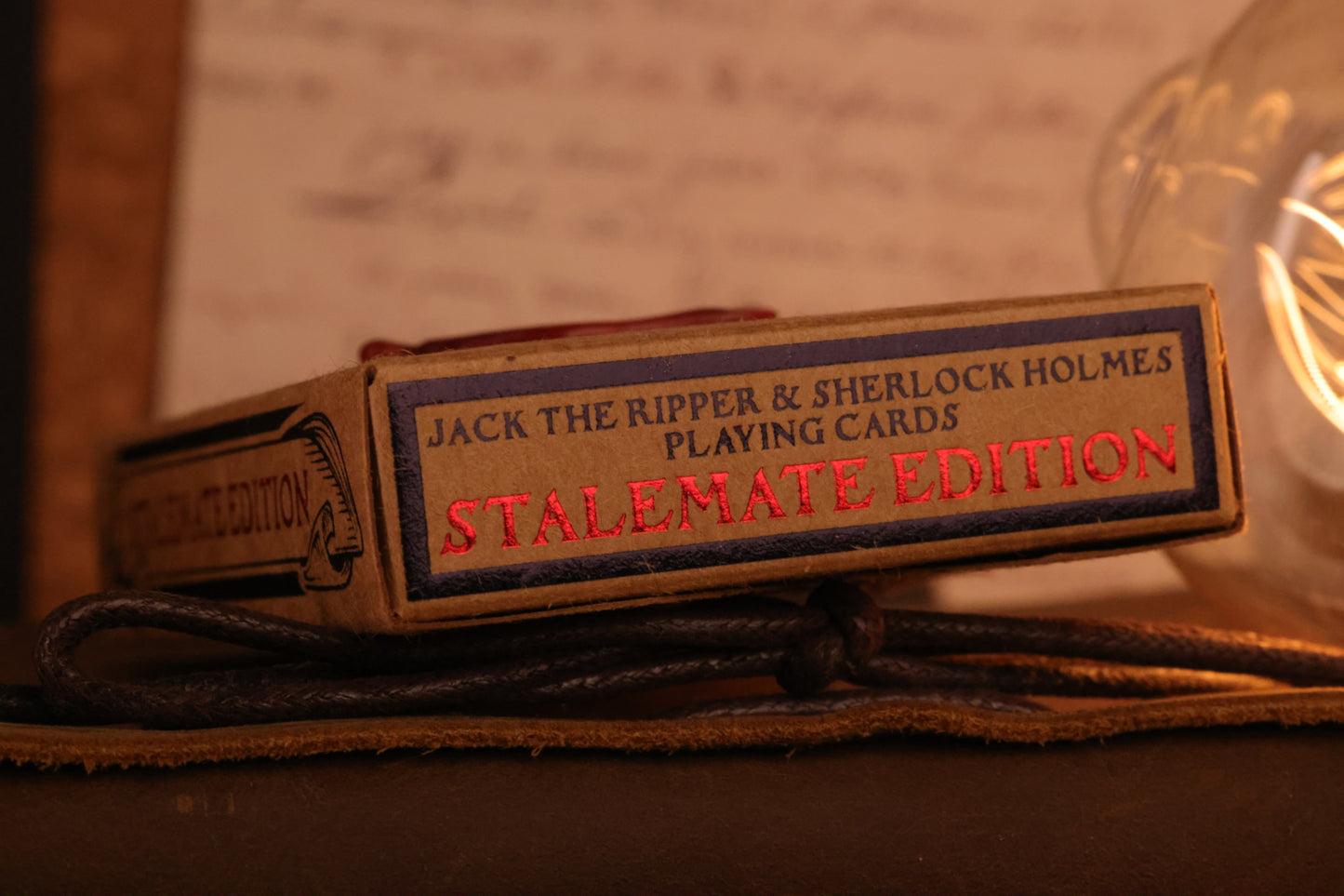 Stalemate Edition Tuck Box Foil Detailing