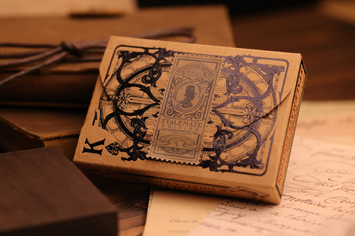 Jack the Ripper and Sherlock Holmes Stalemate Edition Tuck Box Rear