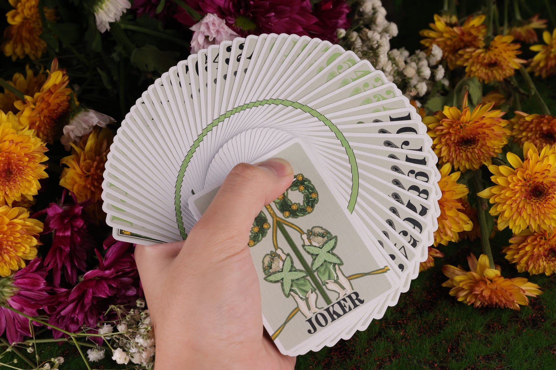 Midsummer Card Fan