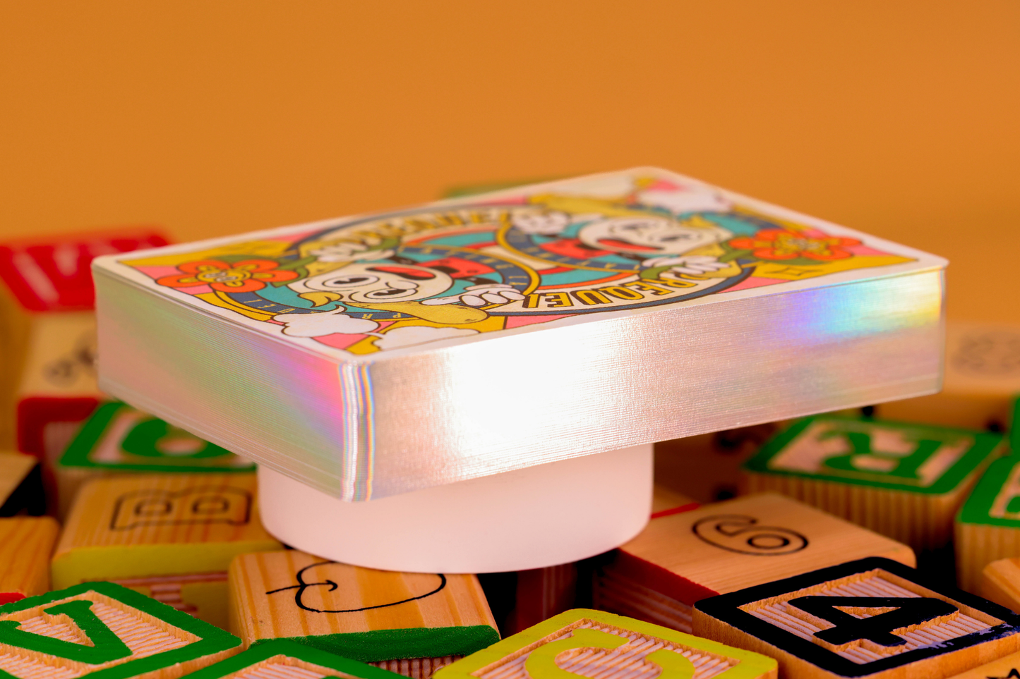 Prequel Gilded Edition Metallic Holographic cardf edges.