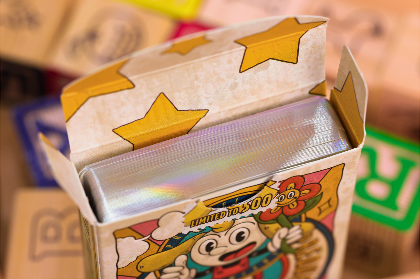 Prequel Gilded Edition Playing Cards Metallic Gilding inside Tuck Box