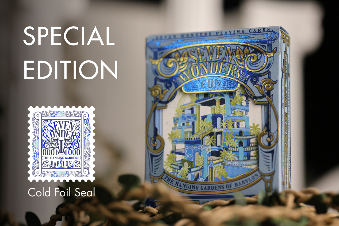 Hanging Gardens of Babylon Playing Cards | Special Edition