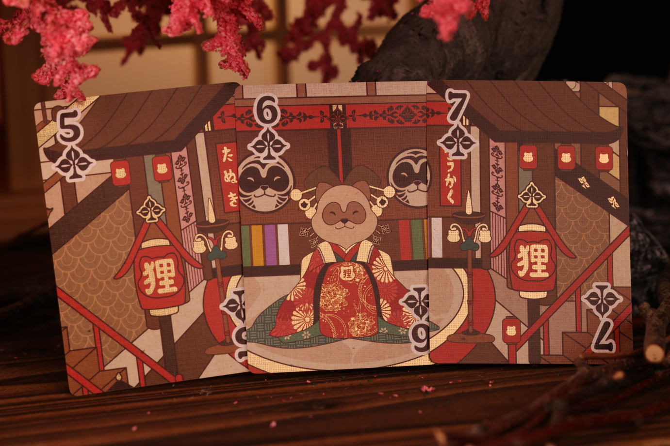 Yukaku Tales Edition Number Cards