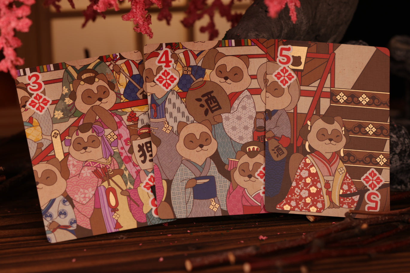 Yukaku Tales Number Cards