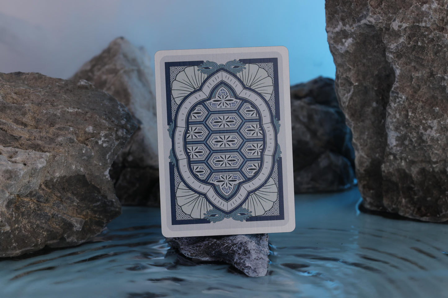 Origami Blue Edition Card Back