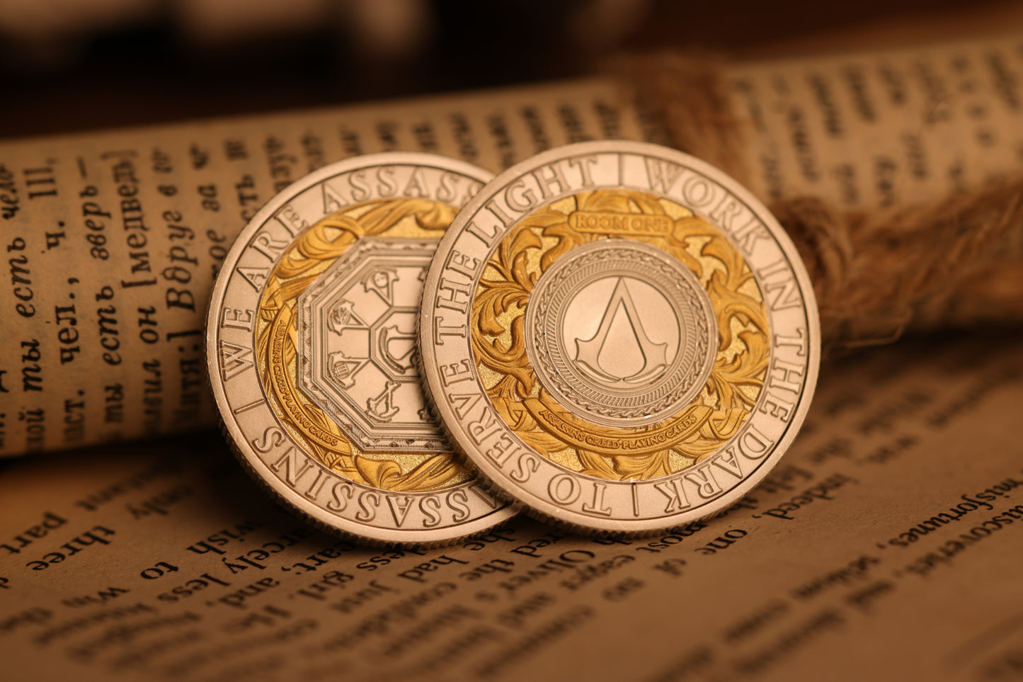 Assassin's Creed Legacy Ver. II Playing Cards - Collector's Coin