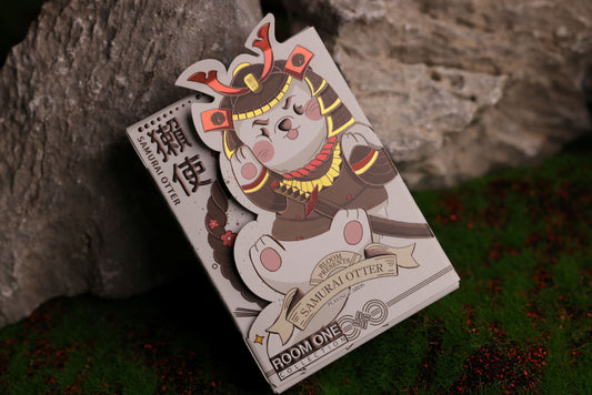 Samurai Otter Playing Cards | SCARLET BUSHIDO Edition