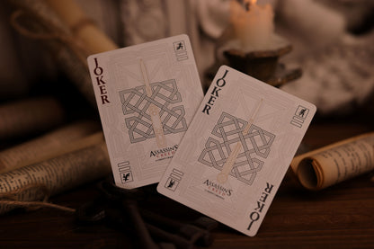 Assassin's Creed Legacy Playing Cards - BLACK HIDDEN BLADE Edition
