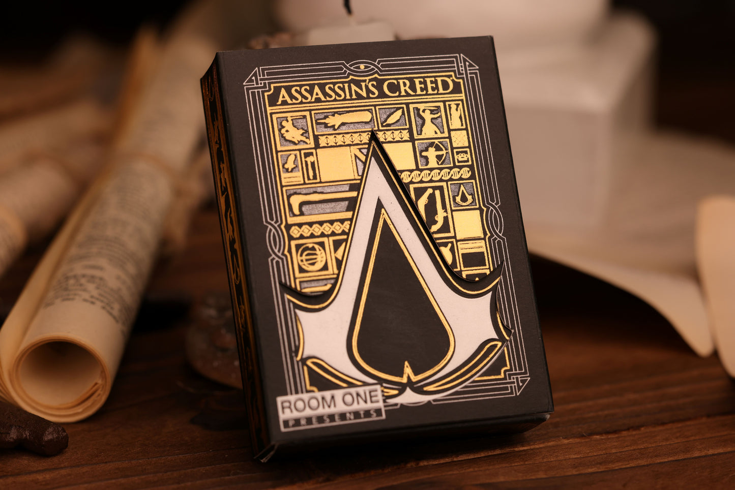 Assassin's Creed Legacy Playing Cards | BLACK HIDDEN BLADE Edition