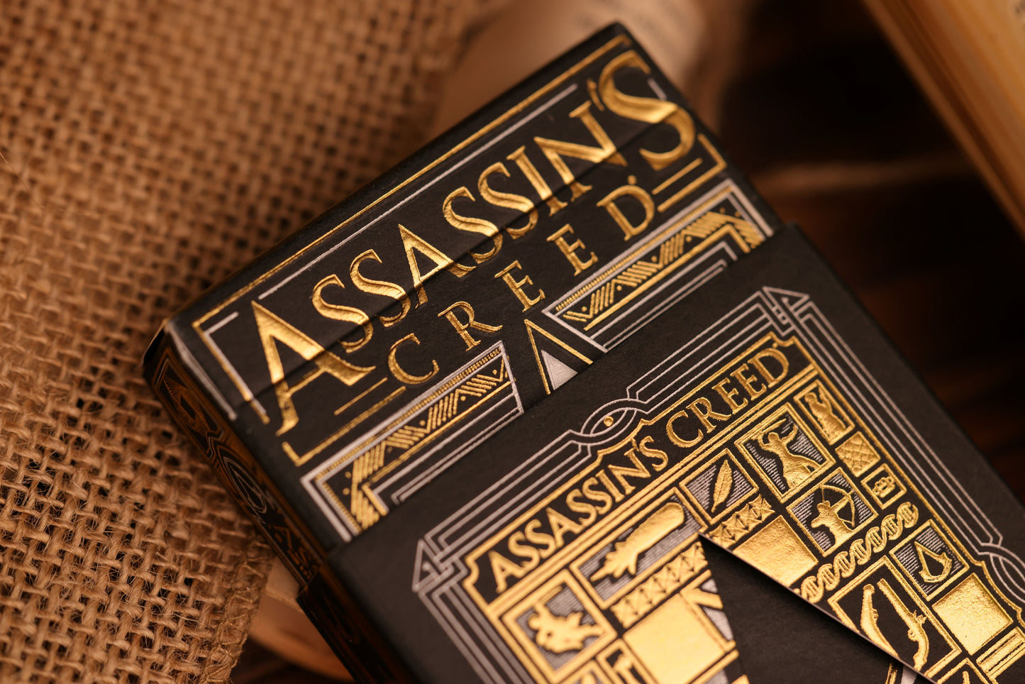 Assassin's Creed Legacy Playing Cards | BLACK HIDDEN BLADE Edition