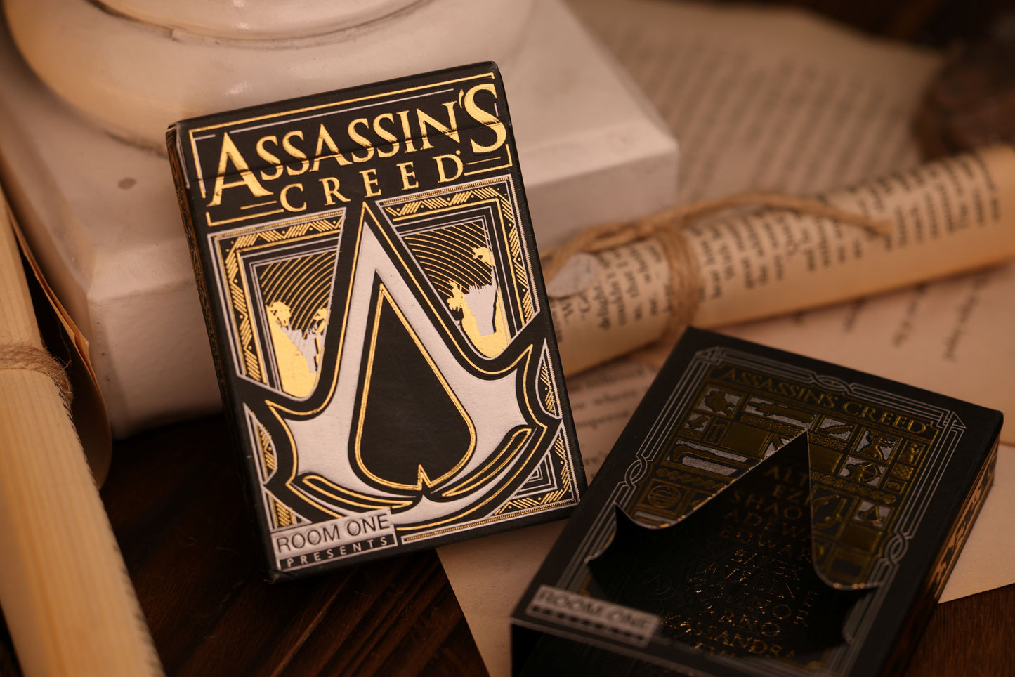 Assassin's Creed Legacy Playing Cards | BLACK HIDDEN BLADE Edition