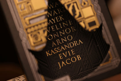 Assassin's Creed Legacy Playing Cards - BLACK HIDDEN BLADE Edition