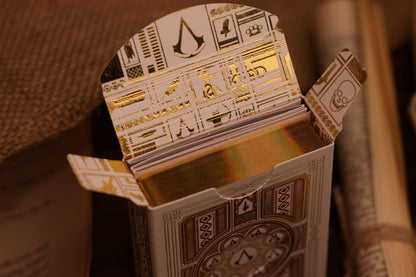 Assassin's Creed Legacy Playing Cards - WHITE SIGNATURE Edition