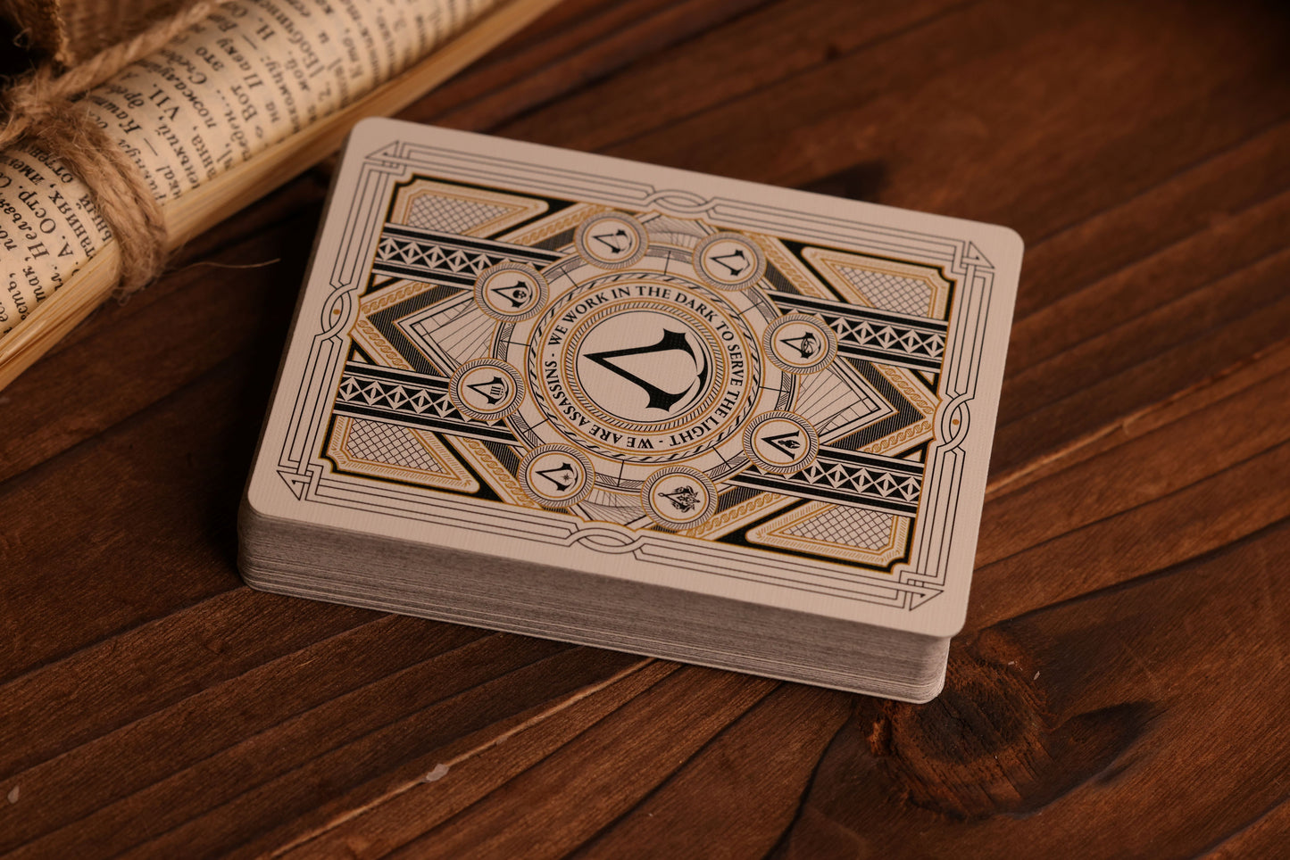 Assassin's Creed Legacy Playing Cards | BLACK HIDDEN BLADE Edition