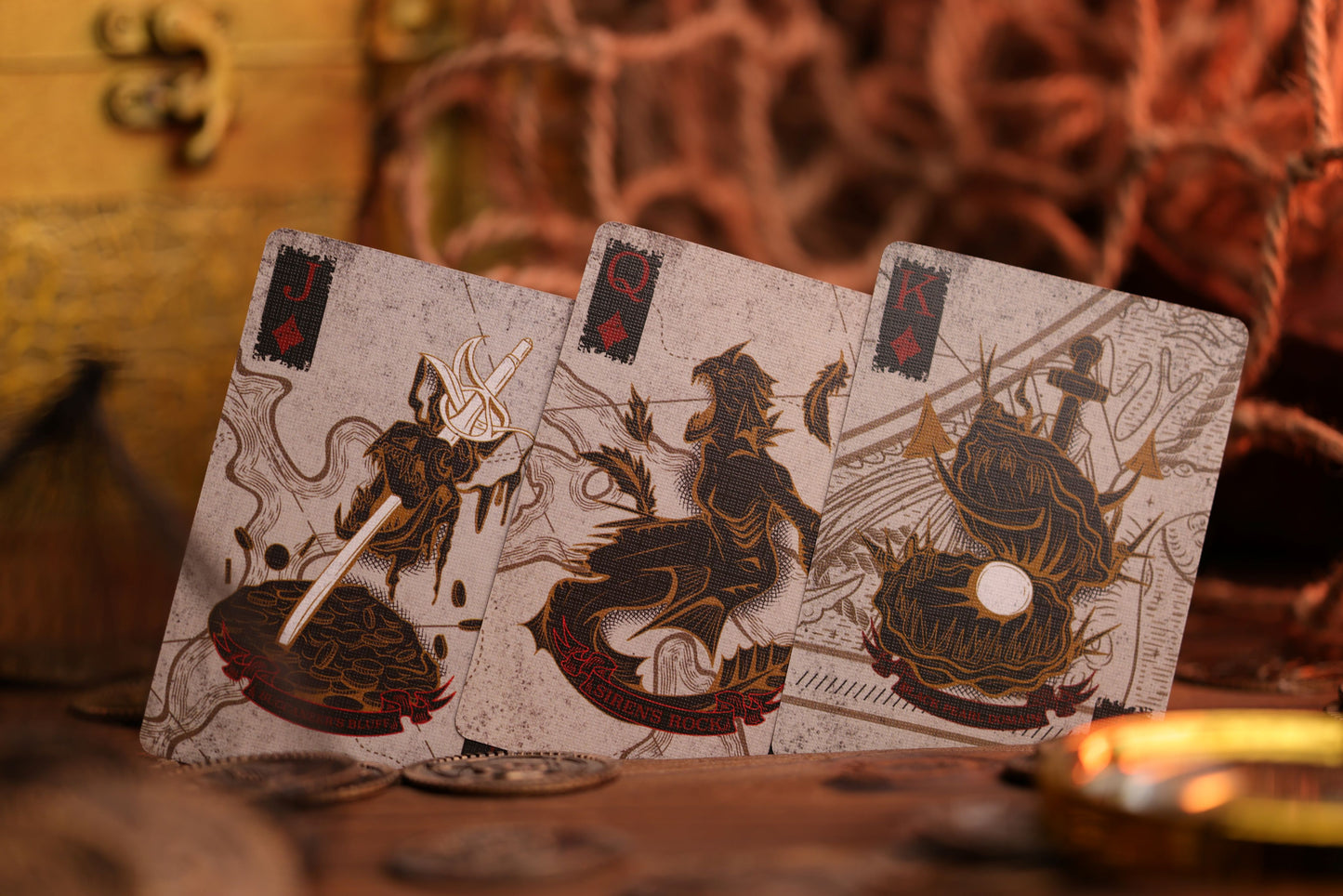 The Trial of Blackbeard Playing Cards | OBSIDIAN Special Edition