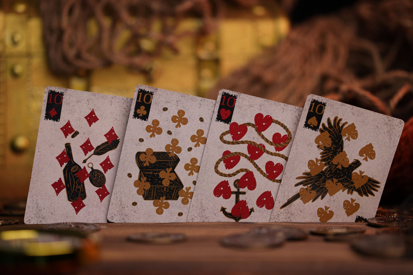 The Trial of Blackbeard Playing Cards | OBSIDIAN Standard Edition