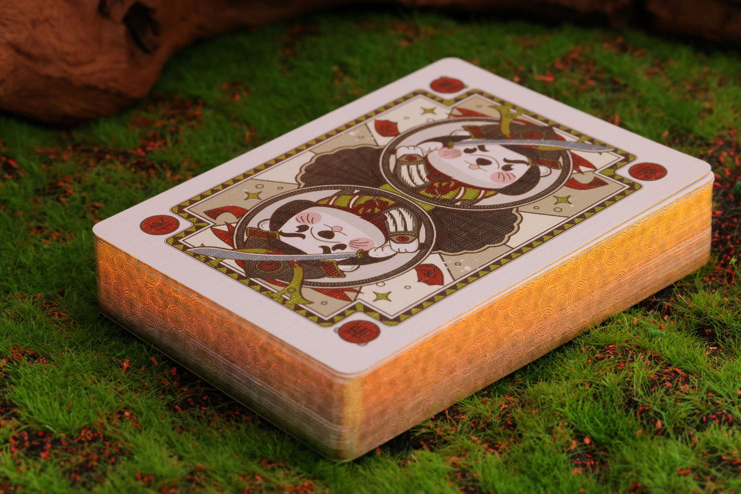 Samurai Otter Playing Cards | SCARLET BUSHIDO Edition