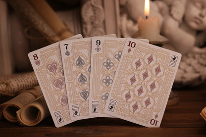 Assassin's Creed Legacy Playing Cards - WHITE HIDDEN BLADE Edition