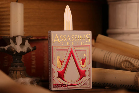 Assassin's Creed Legacy Playing Cards | WHITE HIDDEN BLADE Edition