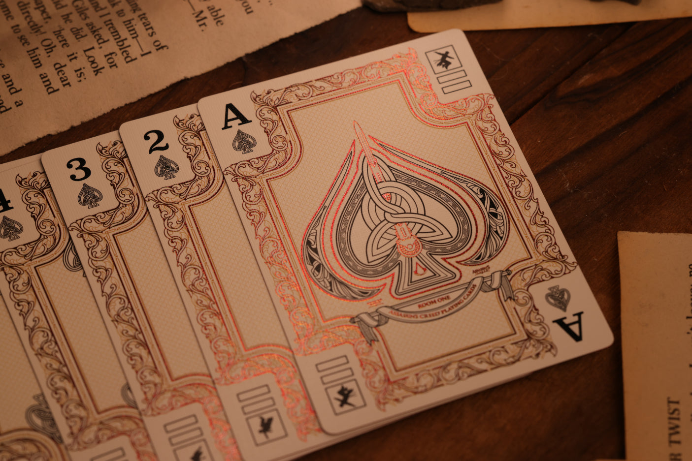 Assassin's Creed Legacy Ver. II Playing Cards - Garnet Signature Edition