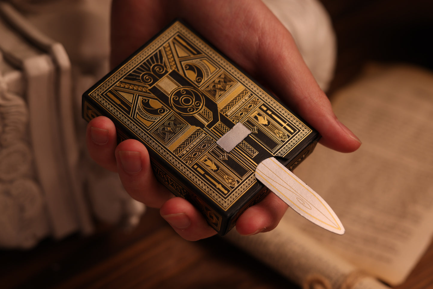 Assassin's Creed Legacy Ver. II Playing Cards - Onyx Hidden Blade Edition