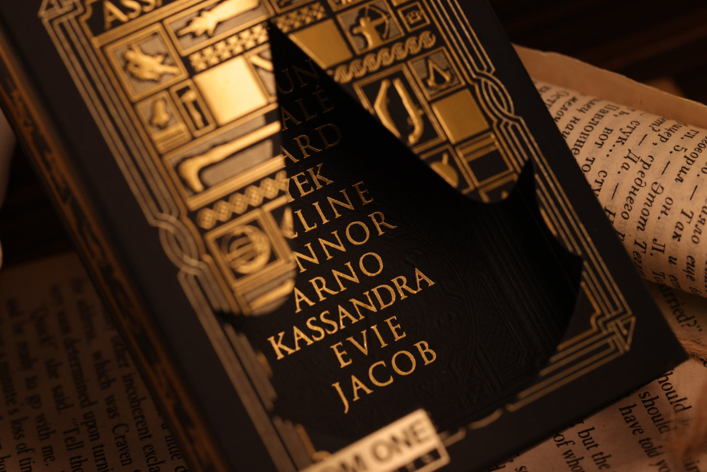 Assassin's Creed Legacy Ver. II Playing Cards - Onyx Hidden Blade Edition