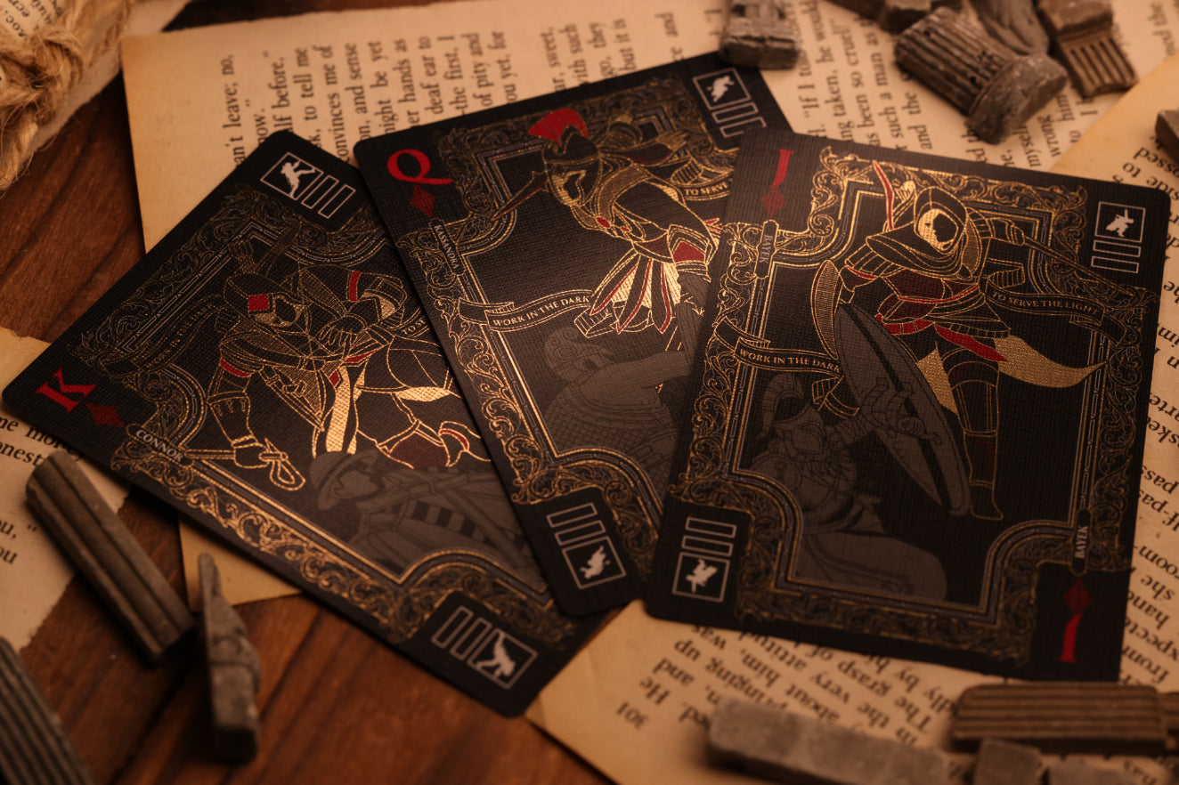 Assassin's Creed Legacy Ver. II Playing Cards - Onyx Signature Edition