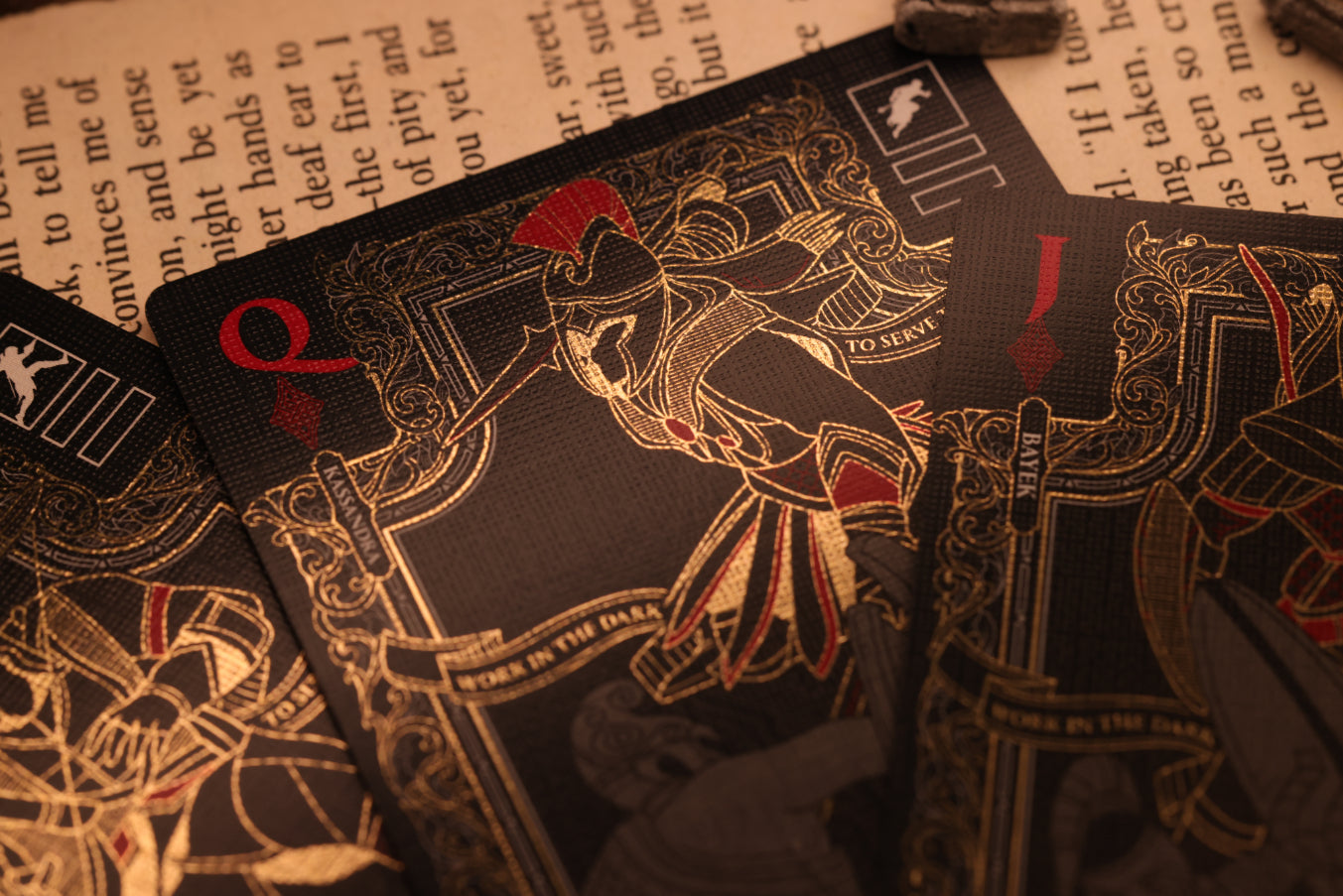 Assassin's Creed Legacy Ver. II Playing Cards - Onyx Signature Edition