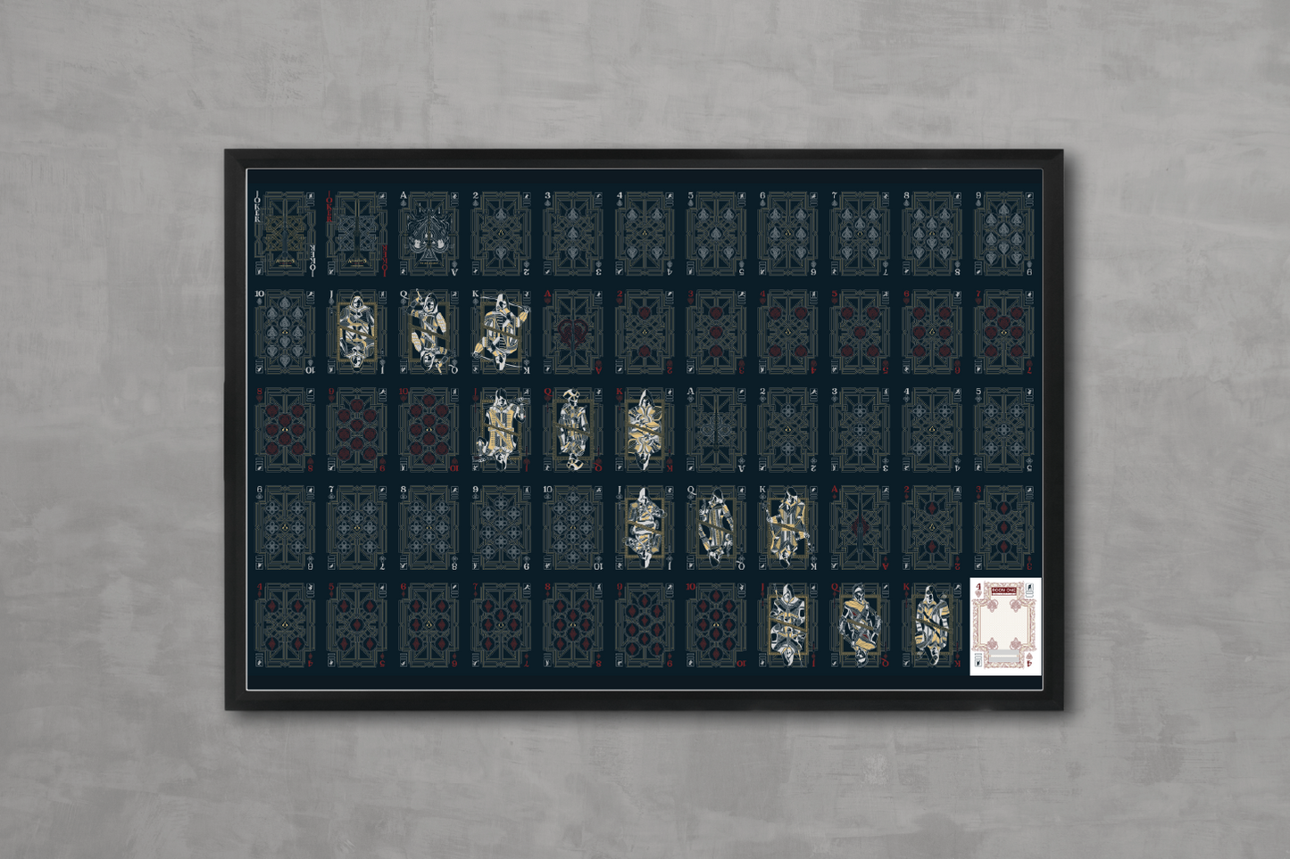 Assassin's Creed Legacy Ver. II Playing Cards - Uncut Sheet