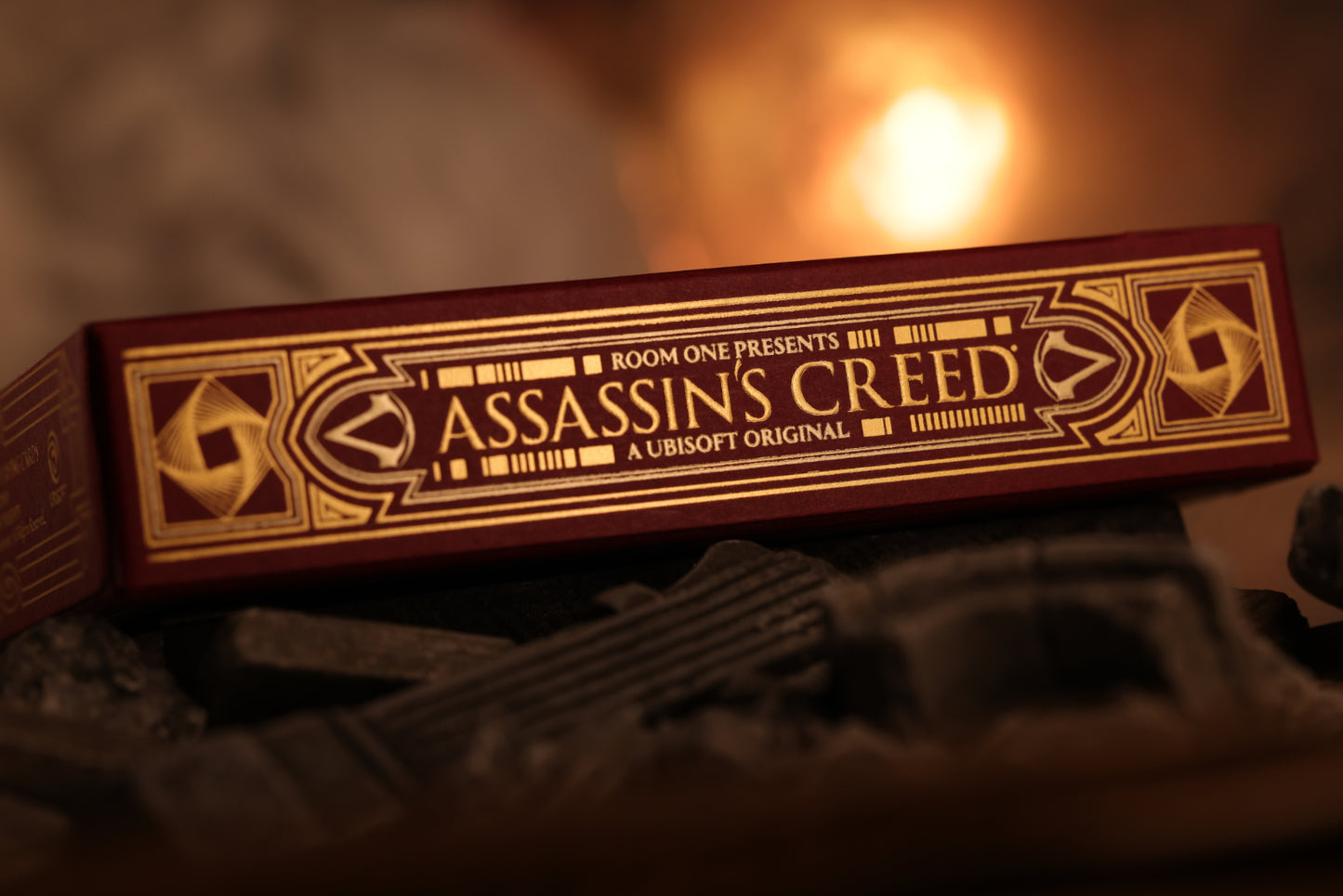 Assassin's Creed Legacy Ver. II Playing Cards - Garnet Hidden Blade Edition