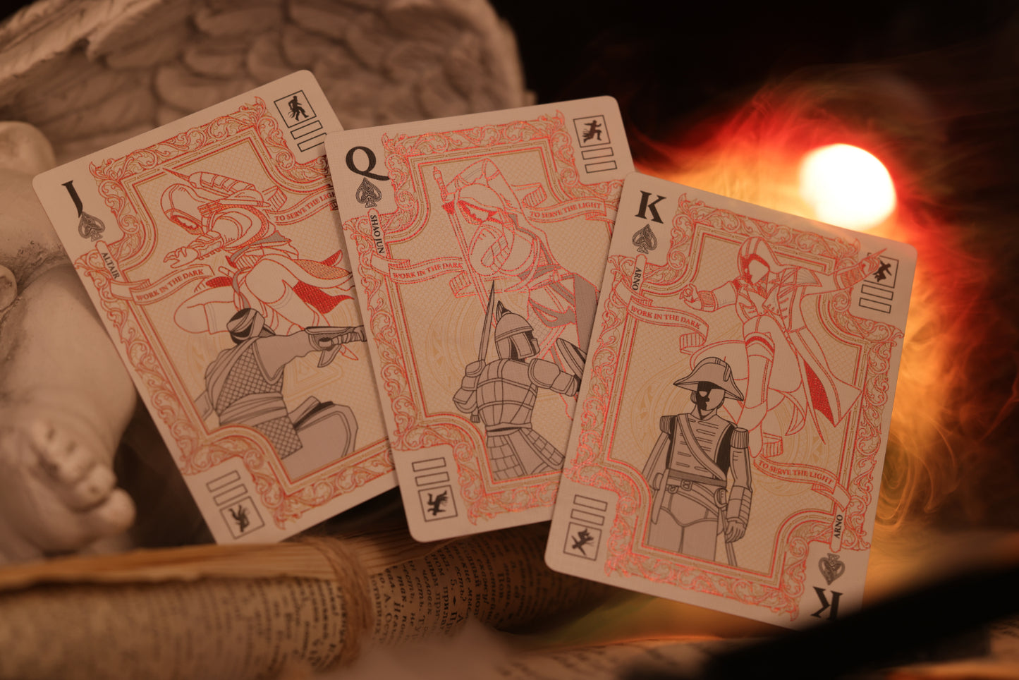 Assassin's Creed Legacy Ver. II Playing Cards - Garnet Signature Edition