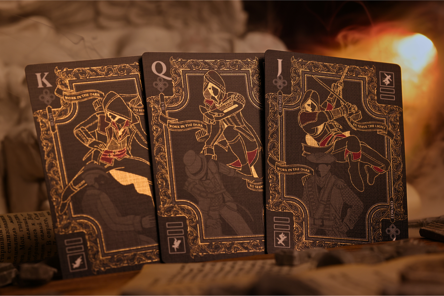 Assassin's Creed Legacy Ver. II Playing Cards - Onyx Signature Edition