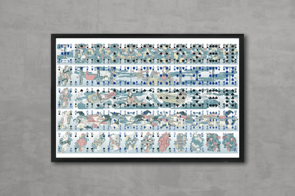 (PREORDER) Alice's Adventures in Wonderland Playing Cards - Uncut Sheet