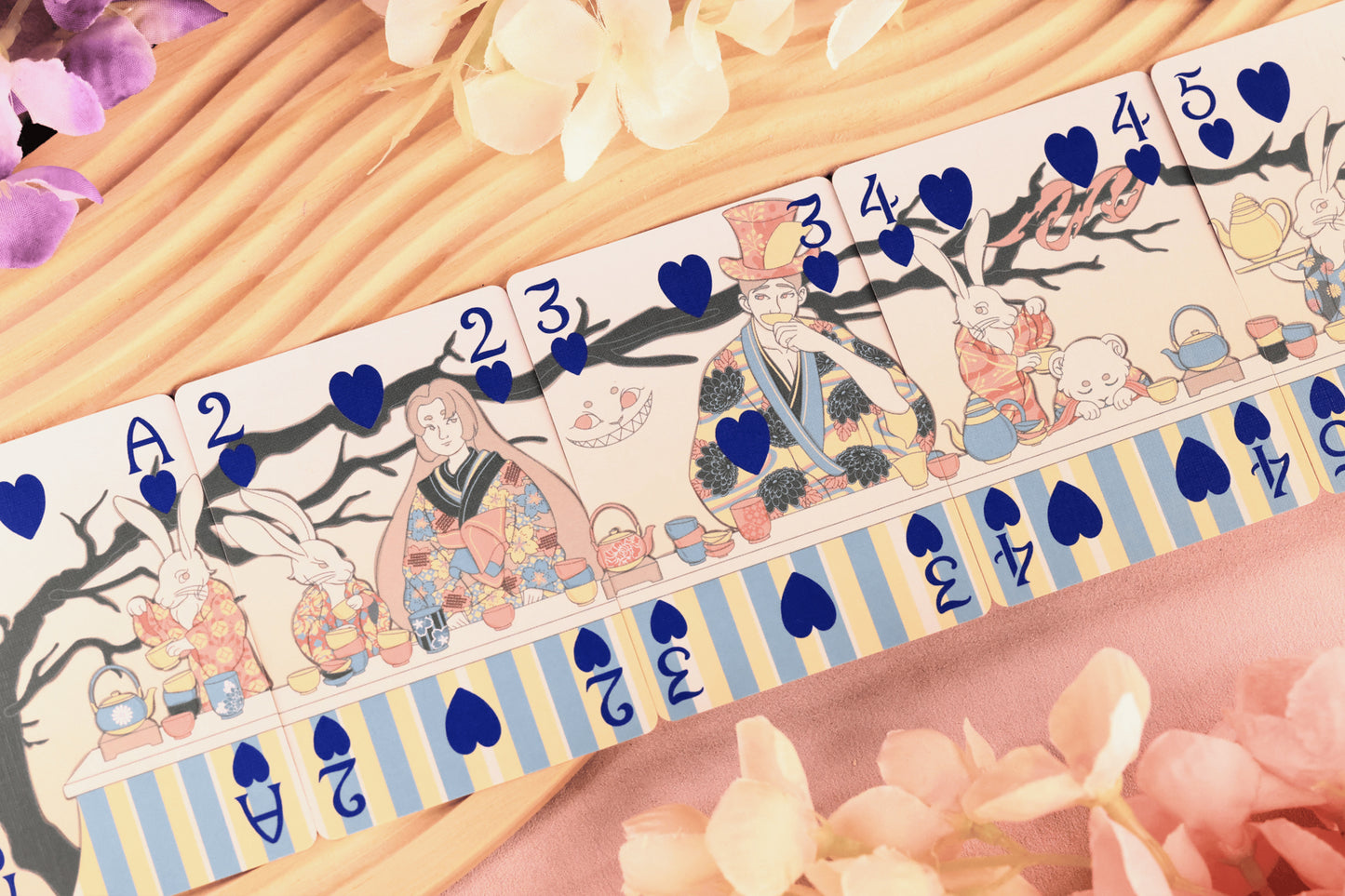 (PREORDER) Alice's Adventures in Wonderland Playing Cards - Gekan Standard