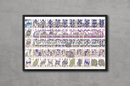 (PREORDER) Alice's Adventures in Wonderland Playing Cards - Uncut Sheet