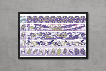 (PREORDER) Alice's Adventures in Wonderland Playing Cards - Uncut Sheet