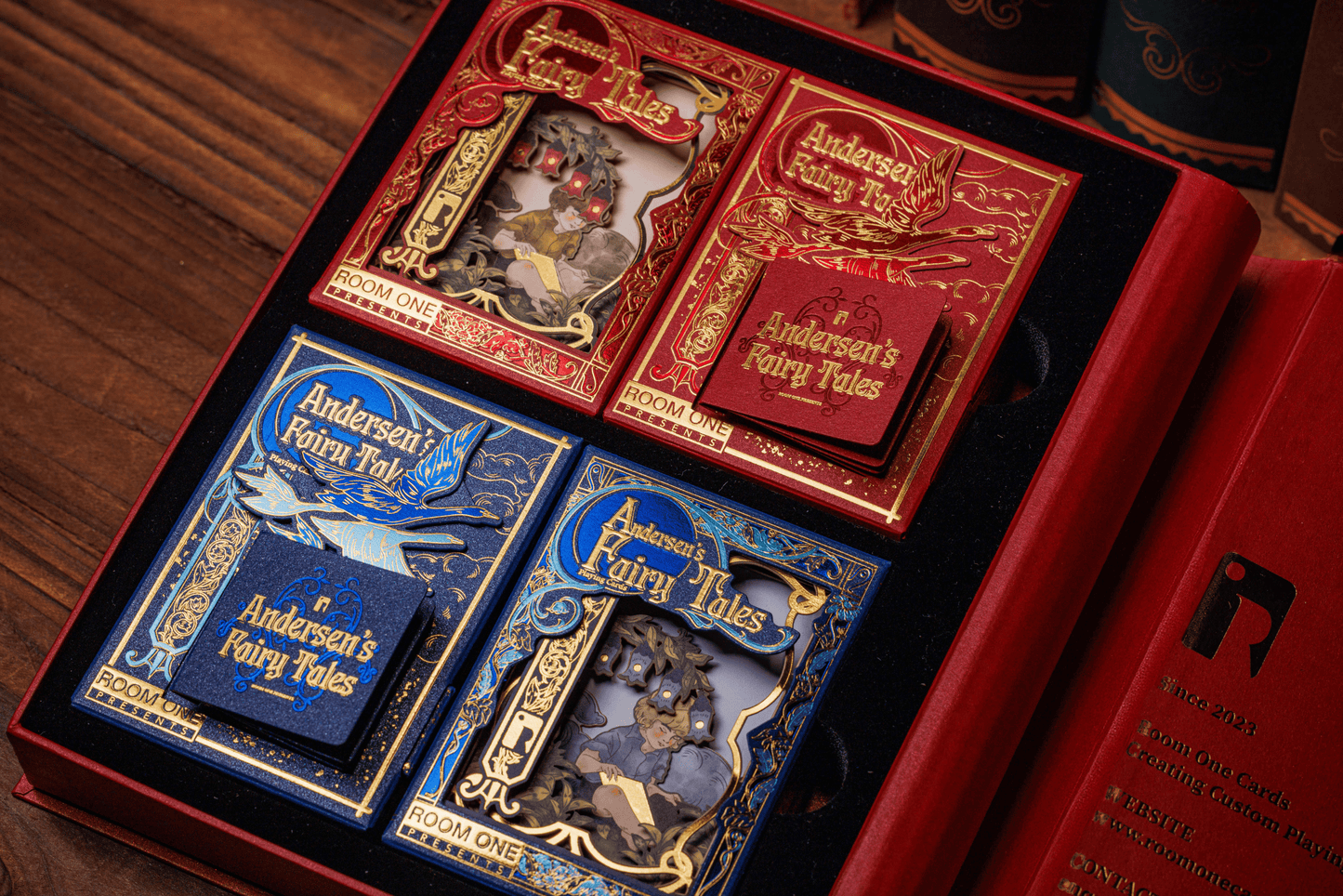 Andersen's Fairy Tales Playing Cards - Garnet Standard Edition