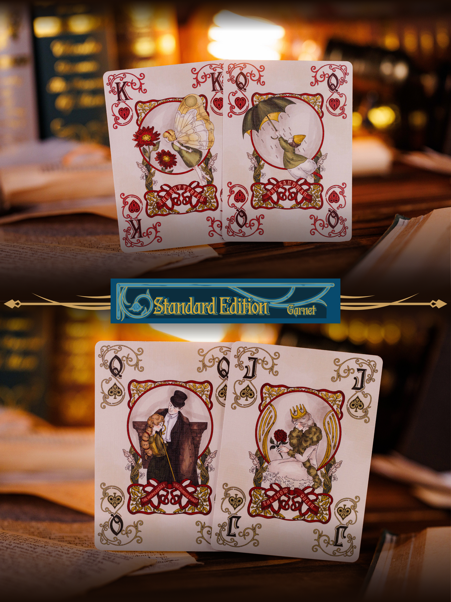 Andersen's Fairy Tales Playing Cards - HALF-BRICK SET