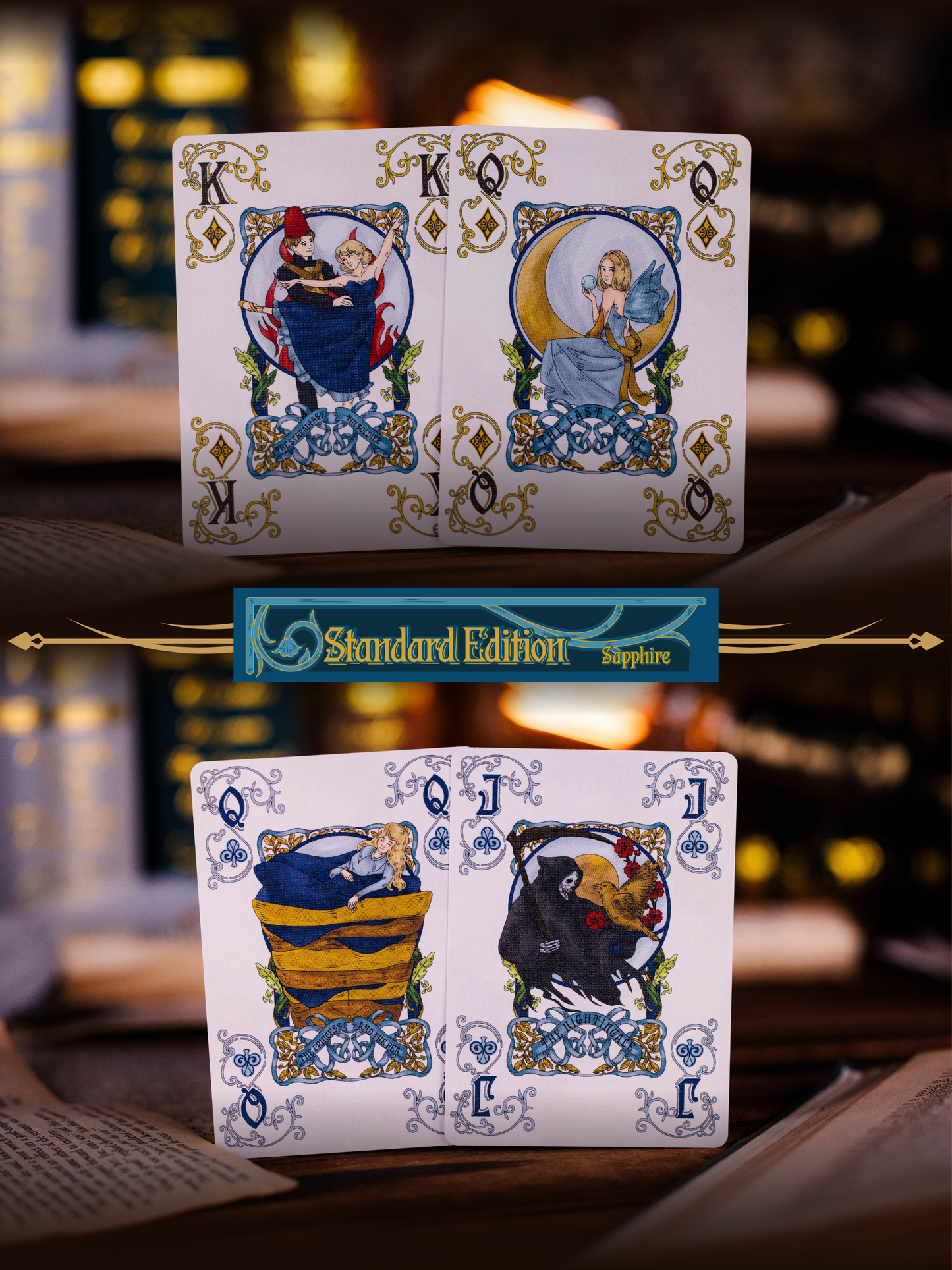 Andersen's Fairy Tales Playing Cards - HALF-BRICK SET