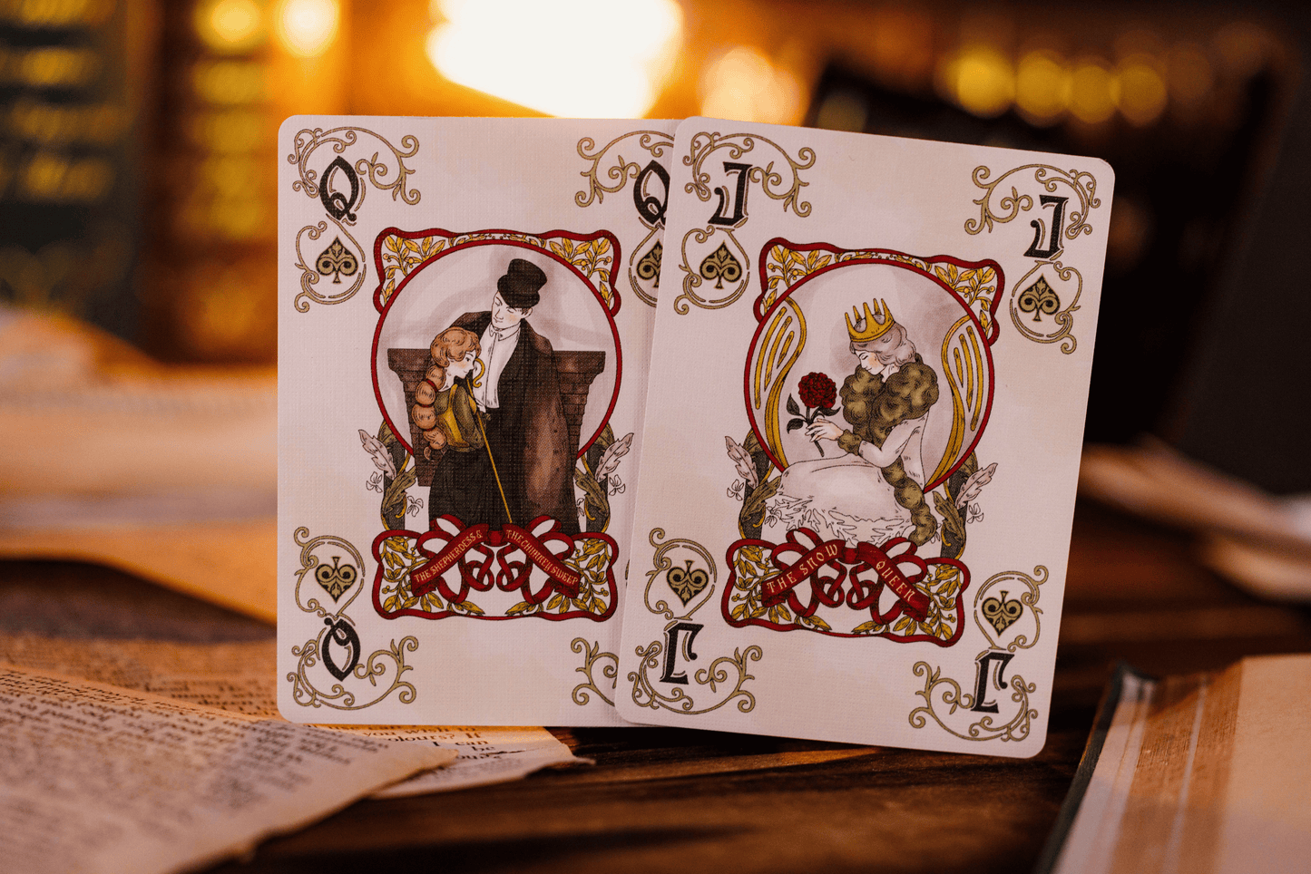 Andersen's Fairy Tales Playing Cards - Garnet Standard Edition