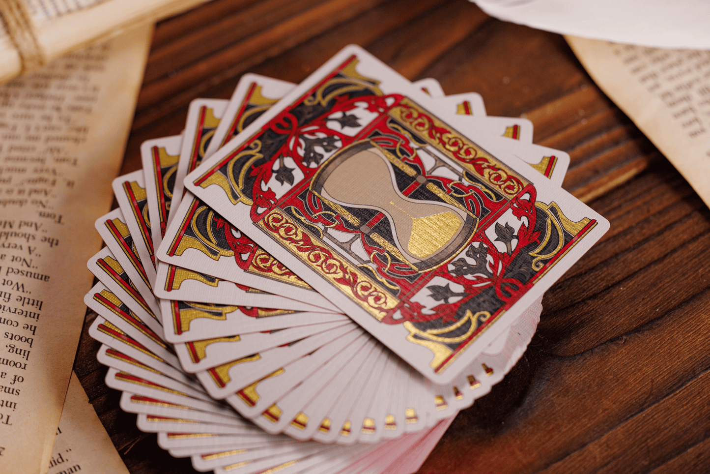 (COMIC CON SPECIAL 5% off) Andersen's Fairy Tales Playing Cards - Garnet Signature Edition