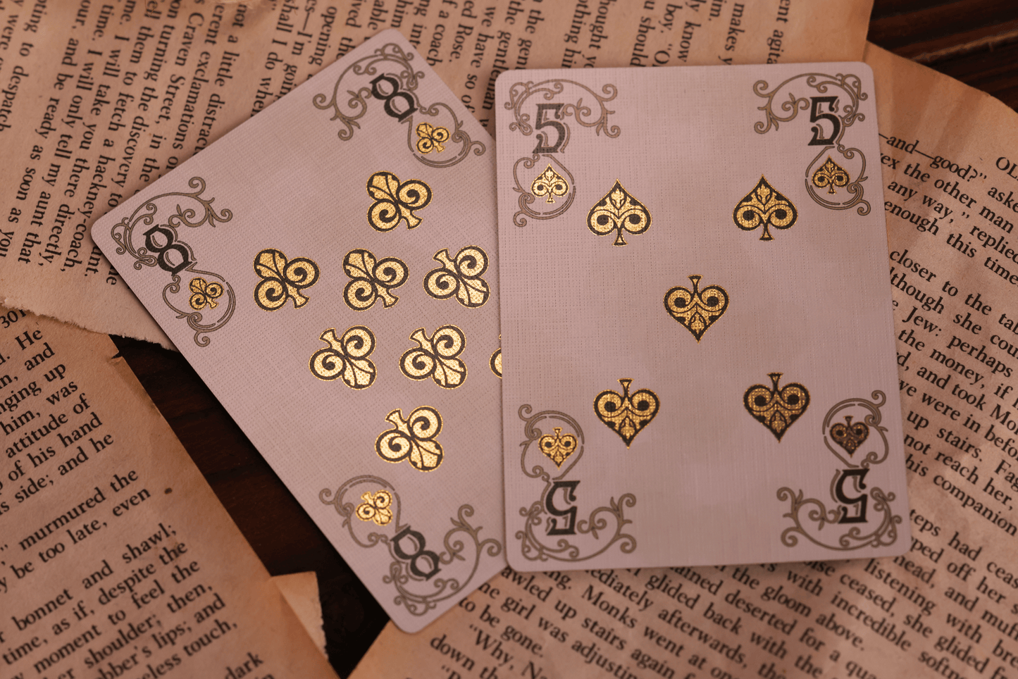 (COMIC CON SPECIAL 5% off) Andersen's Fairy Tales Playing Cards - Garnet Signature Edition